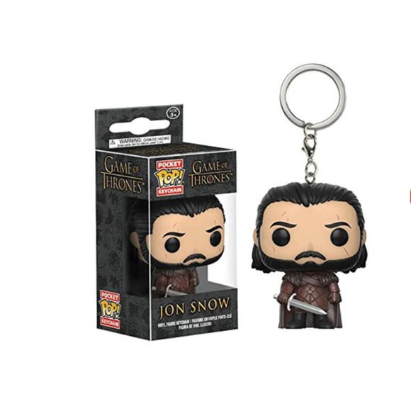 Jon Snow Game Of Thrones Keychain - Don't Accept Offer - Picture 1 of 1